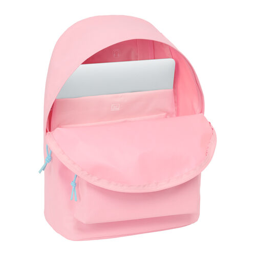 Mochila portatil Rosa Pastel Benetton 41cm