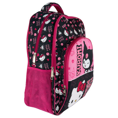 Hello Kitty & Kuromi backpack 42cm