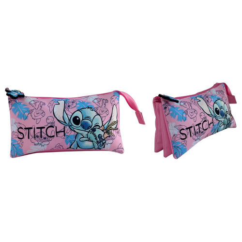 Disney Stitch Doll triple pencil case