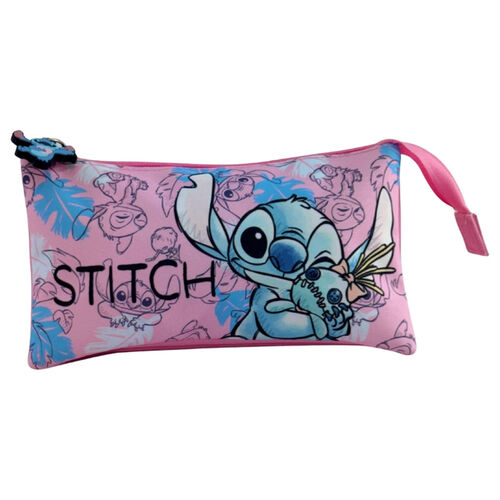 Disney Stitch Doll triple pencil case