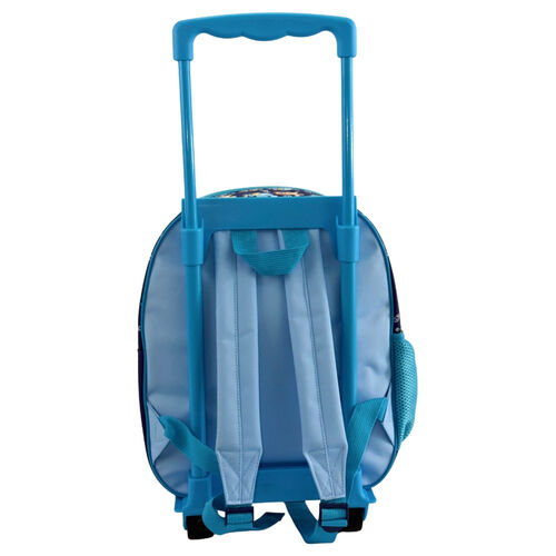 Trolley 3D Look Bluey 32cm
