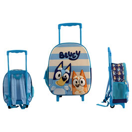 Trolley 3D Look Bluey 32cm