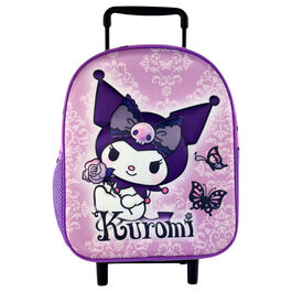 Trolley 3D Purple Kuromi Hello Kitty 32cm