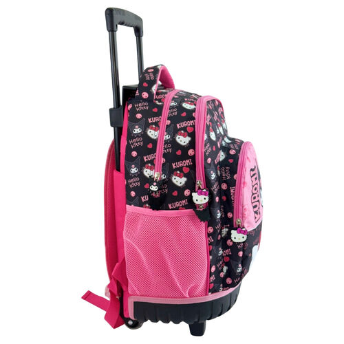 Trolley Kuromi & Hello Kitty 44cm