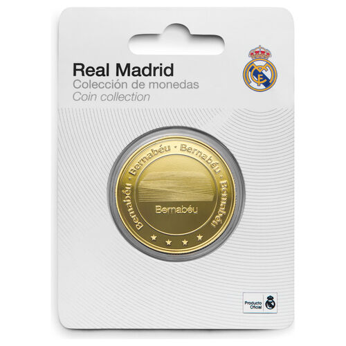Moneda Berbabeu Dorada Real Madrid