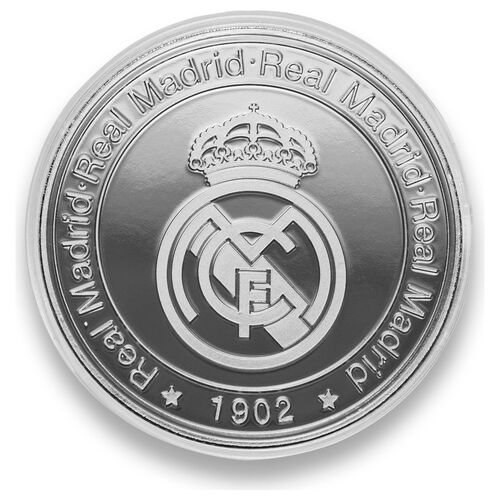 Moneda Berbabeu Plateada Real Madrid