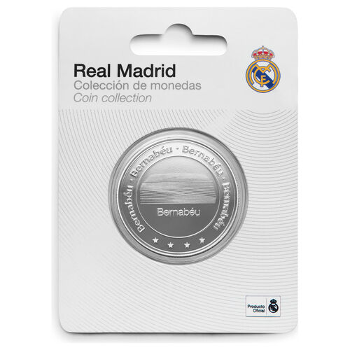 Moneda Berbabeu Plateada Real Madrid