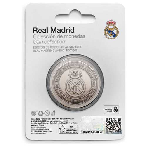 Moneda El Mejor Equipo del Mundo Real Madrid