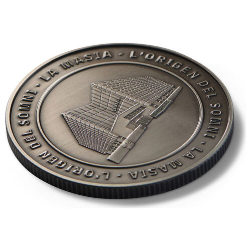 F.C. Barcelona Massia coin