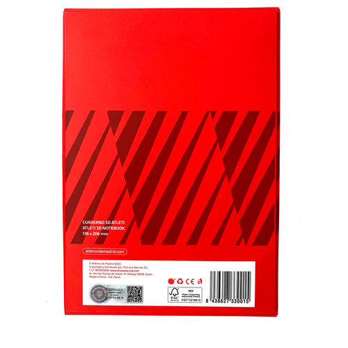 Atletico de Madrid A5 notebook