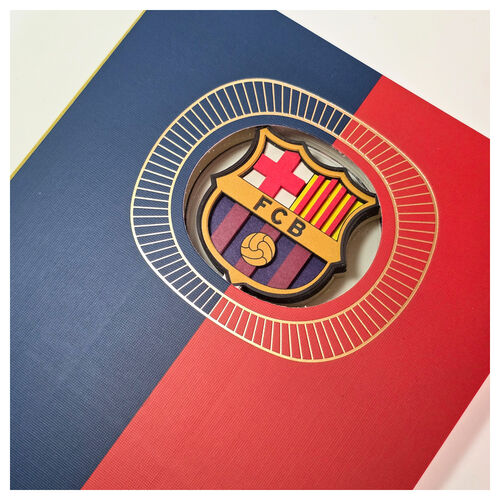 F.C. Barcelona A6 notebook