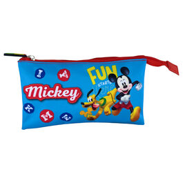 Disney Mickey Fun triple pencil case
