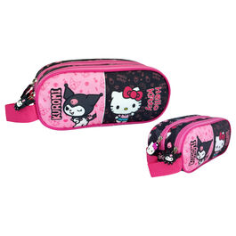 Hello Kitty & Kuromi pencil case