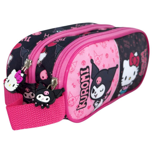 Hello Kitty & Kuromi pencil case