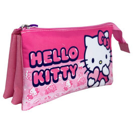 Hello Kitty triple pencil case