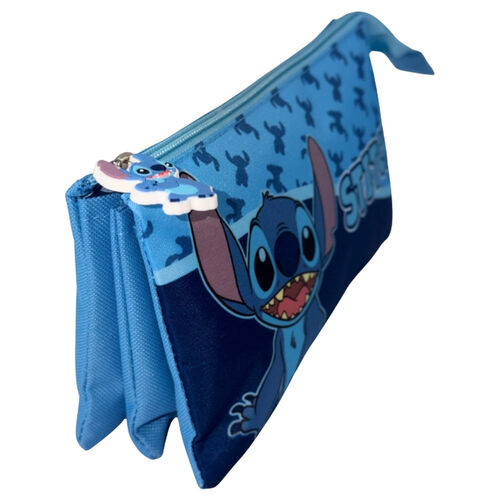 Disney Stitch Abstract triple pencil case
