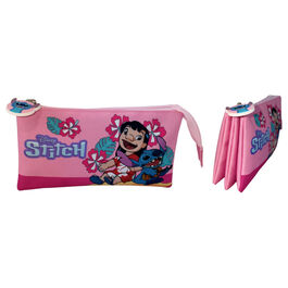 Disney Lilo and Stitch triple pencil case