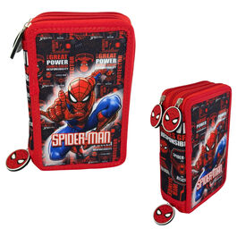 Marvel Spiderman Hero triple pencil case