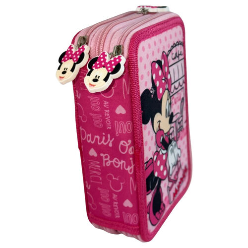 Disney Minnie Paris triple pencil case
