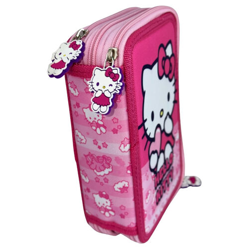 Hello Kitty triple pencil case