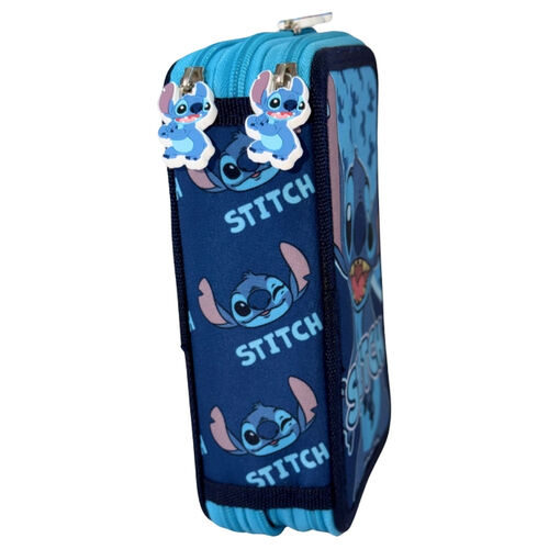 Disney Stitch Abstract triple pencil case