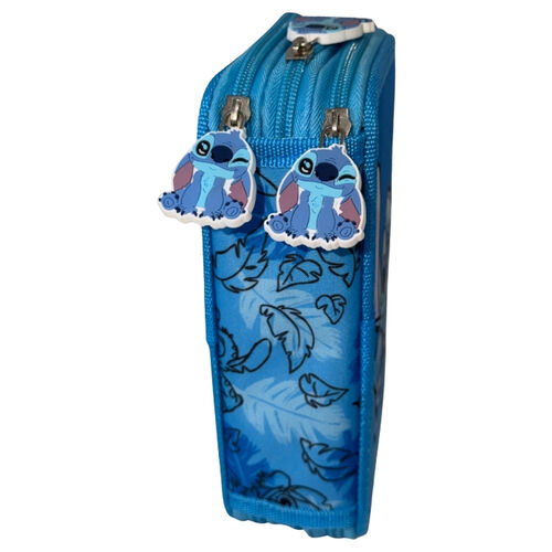 Disney Stitch Smile triple pencil case