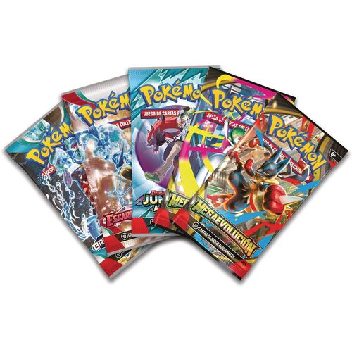 Blister cartas Mega Lucario Ex Pokemon Latino