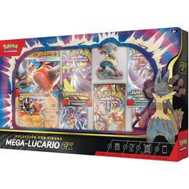 Blister cartas Mega Lucario Ex Pokemon Latino