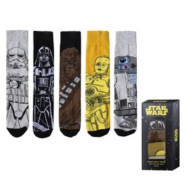 Set 5 pares calcetines Star Wars adulto