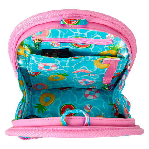 Organizador mochila Pool Day luces Loungefly