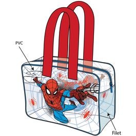 Bolsa playa Spiderman Marvel