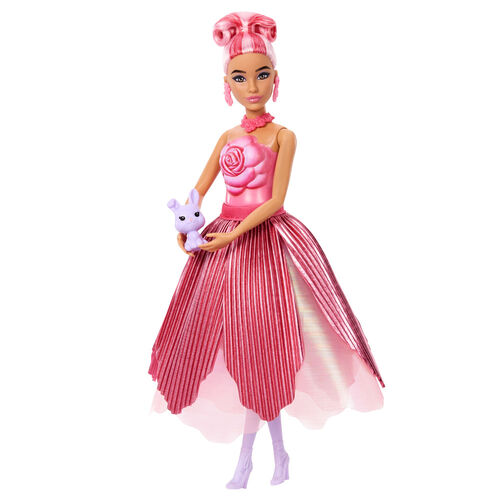 Muñeca Rosa Roja Petal Pop Barbie
