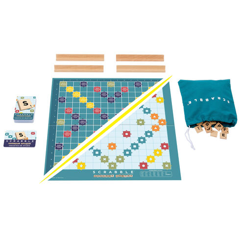 Juego mesa Scrabble Core Wood español