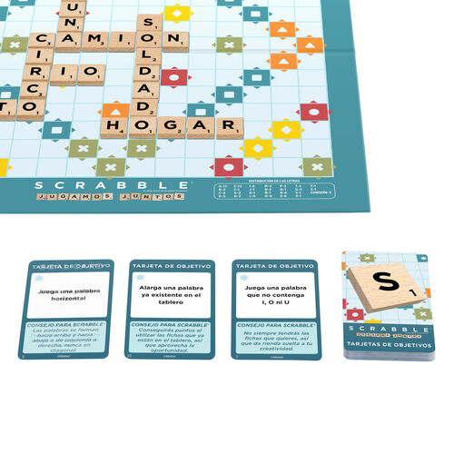 Juego mesa Scrabble Core Wood español