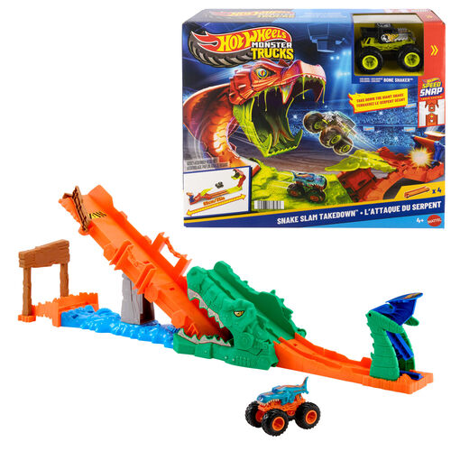 Noquea al Cocodrilo Hot Wheels Monster Trucks