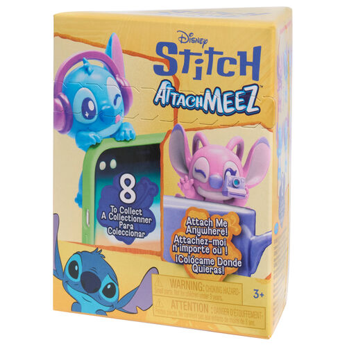 Figura sorpresa Attachmeez Stitch Disney surtido
