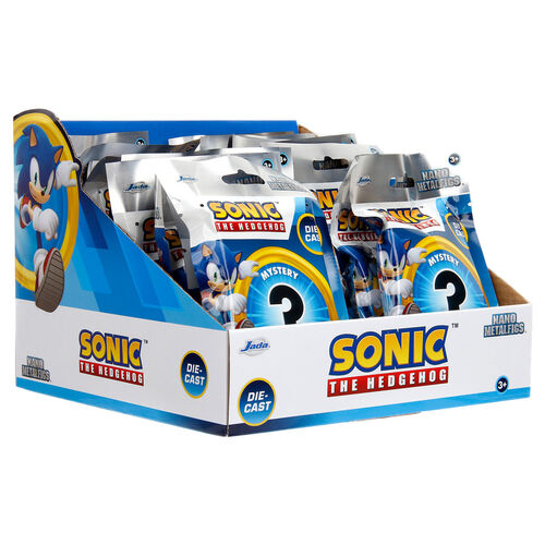 Sonic the Hedgehog assorted about surprise metalfigs figure 4cm