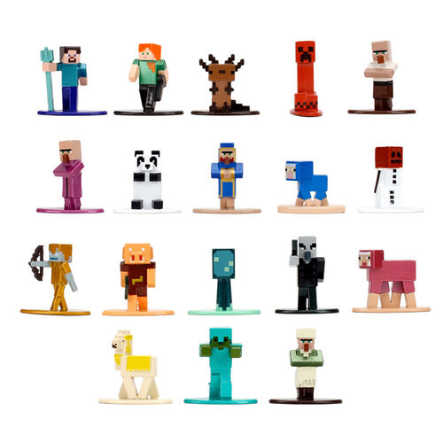 Minecraft pack 18 figures 4cm