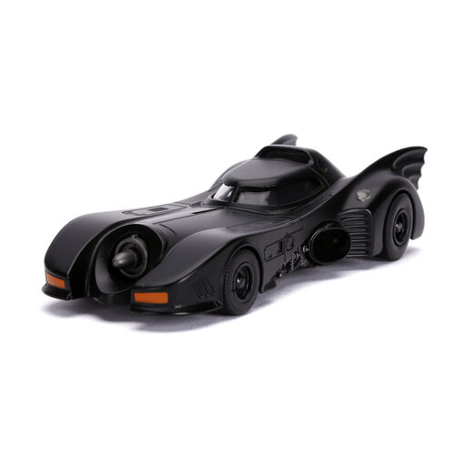 DC Comics Batmovil 1989 metal car + Batman figure set