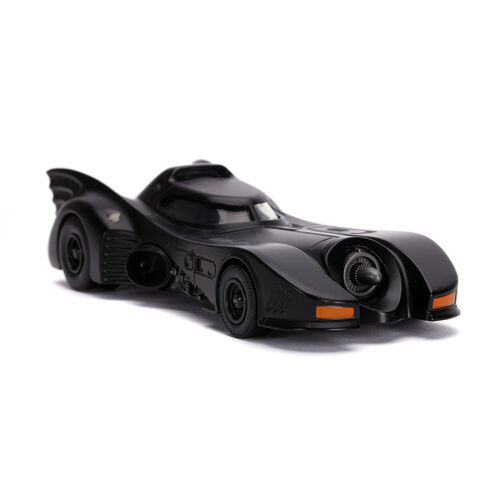 DC Comics Batmovil 1989 metal car + Batman figure set