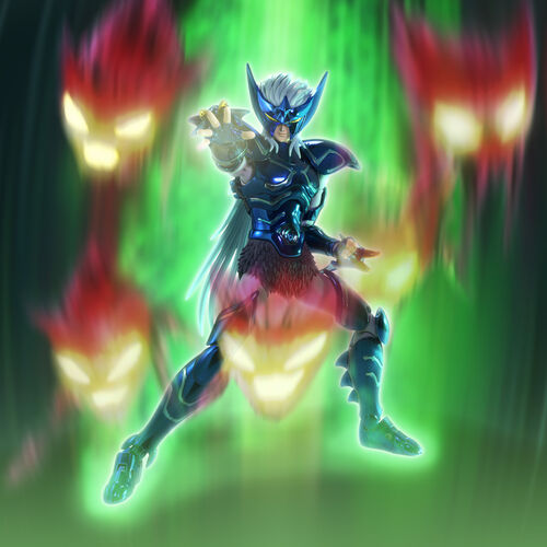 Figura Epsilon Alioth Fenrir Saint Seiya 17cm