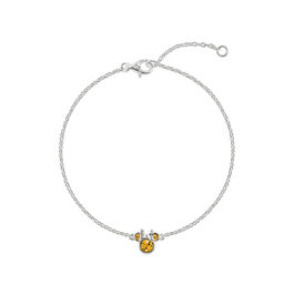 Pulsera Noviembre Minnie Disney plata