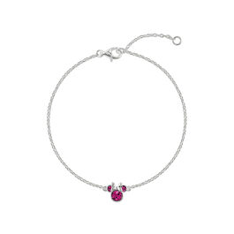 Pulsera Octubre Minnie Disney plata