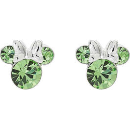 Pendientes Agosto Minnie Disney plata