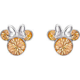 Pendientes June Minnie Disney plata