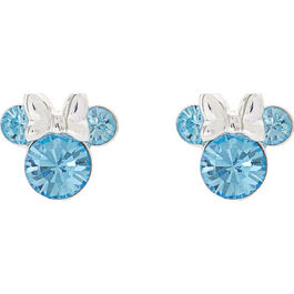 Pendientes Marzo Minnie Disney plata