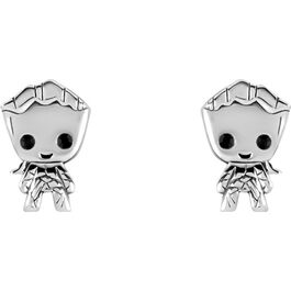 Pendientes Groot Guardianes de la Galaxia Marvel plata