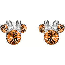 Pendientes Noviembre Minnie Disney plata