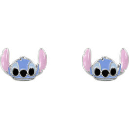 Pendientes Stitch Disney plata