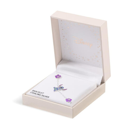 Pulsera Stitch Disney plata